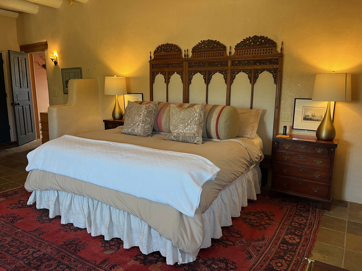 Drift into restful sleep in your elegantly appointed bedroom.