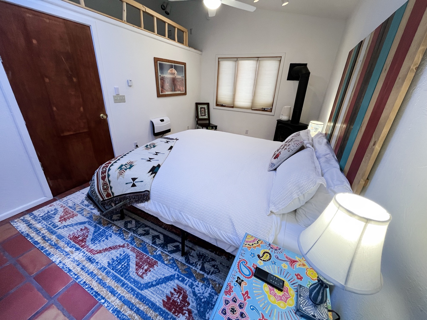 Comfortable, charming private bedroom space