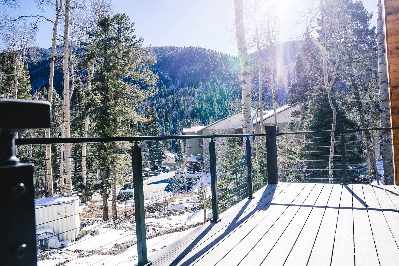 Private deck view