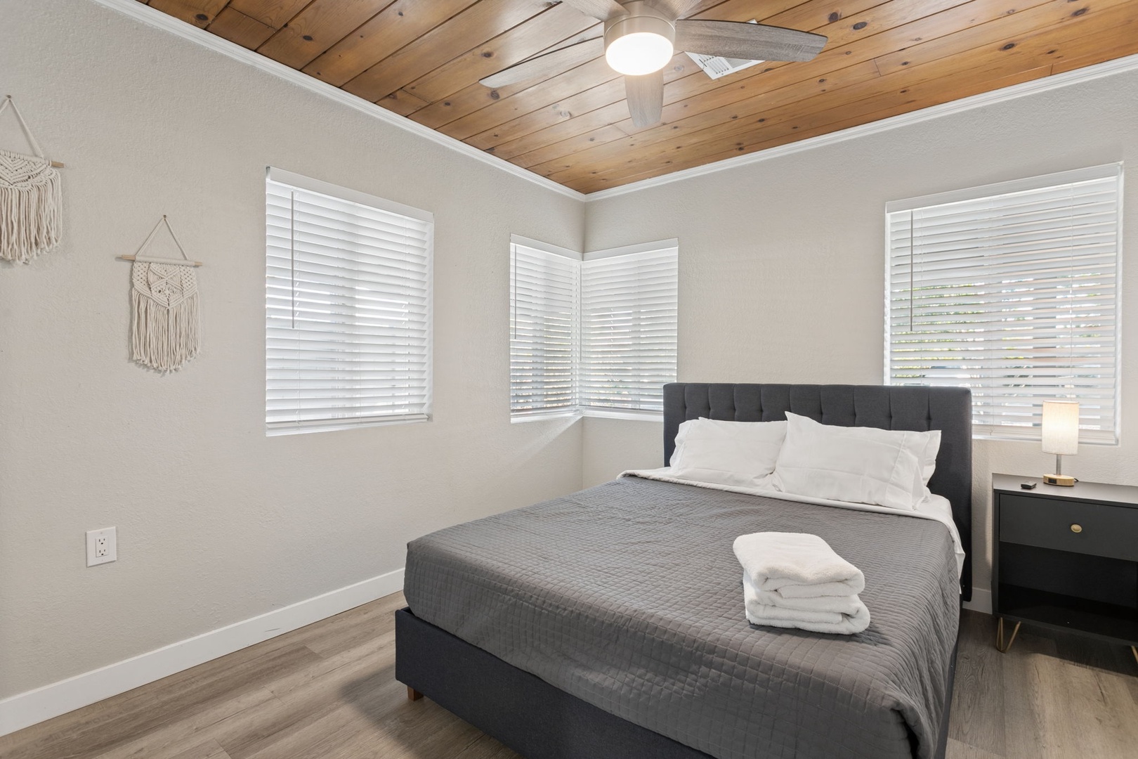 Bedroom 3: One Queen Bed