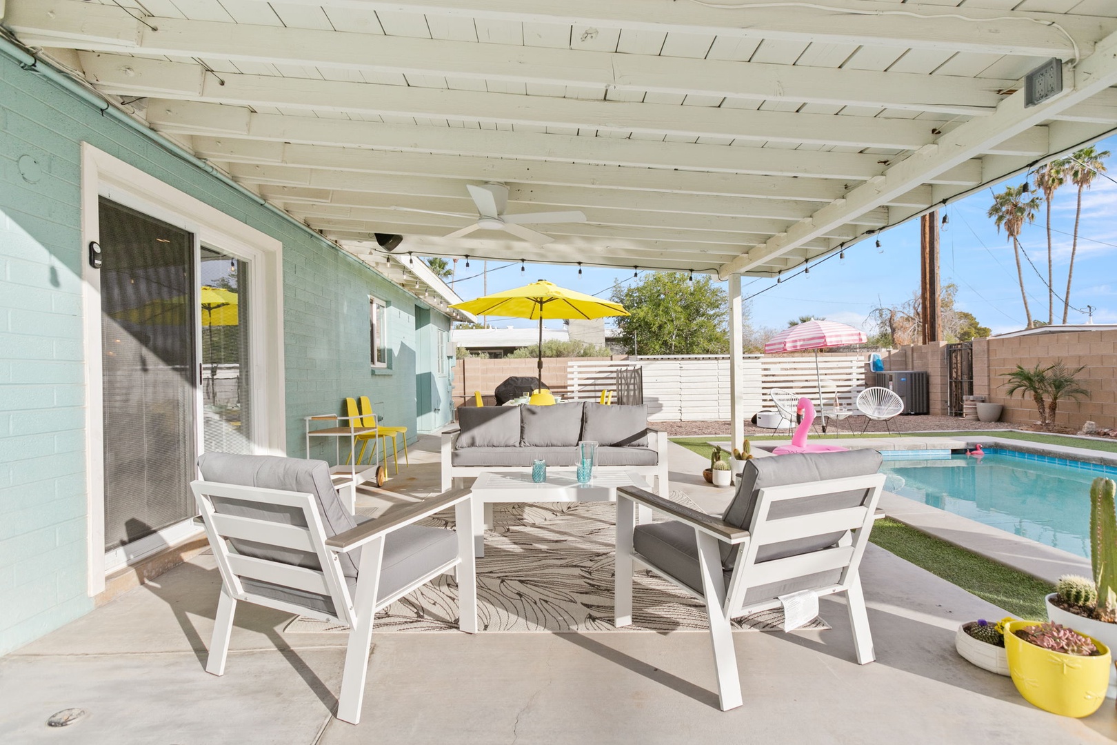 Backyard Covered Patio