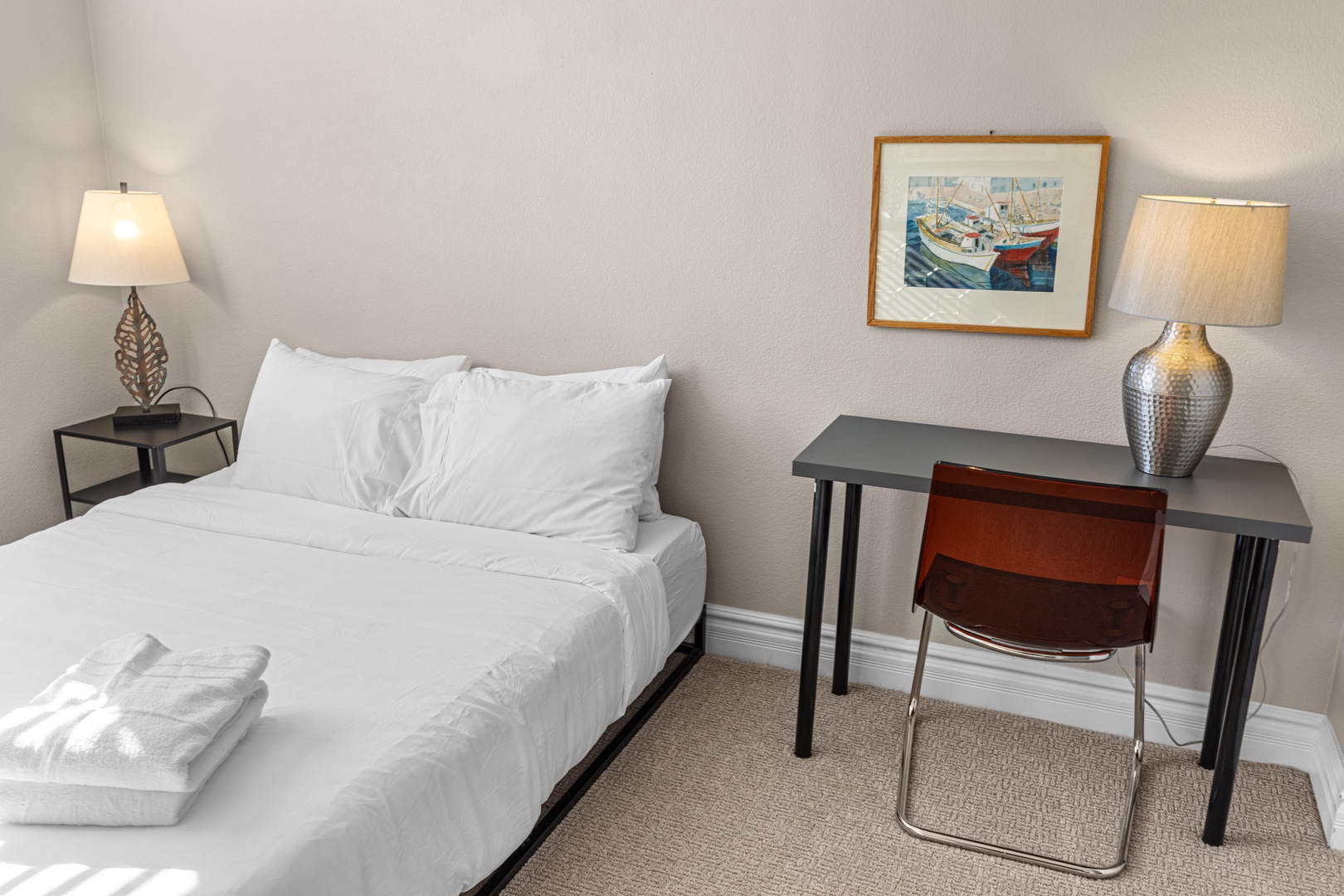 Bedroom 2: One Queen Bed