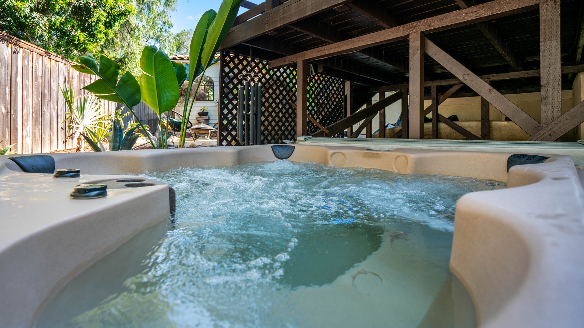 Hot Tub & Outdoor Shower