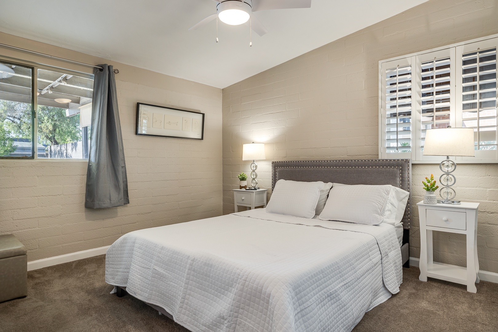 Bedroom 2: One Queen Bed