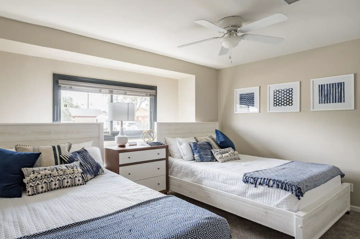 Bedroom 2: Two Queen Beds