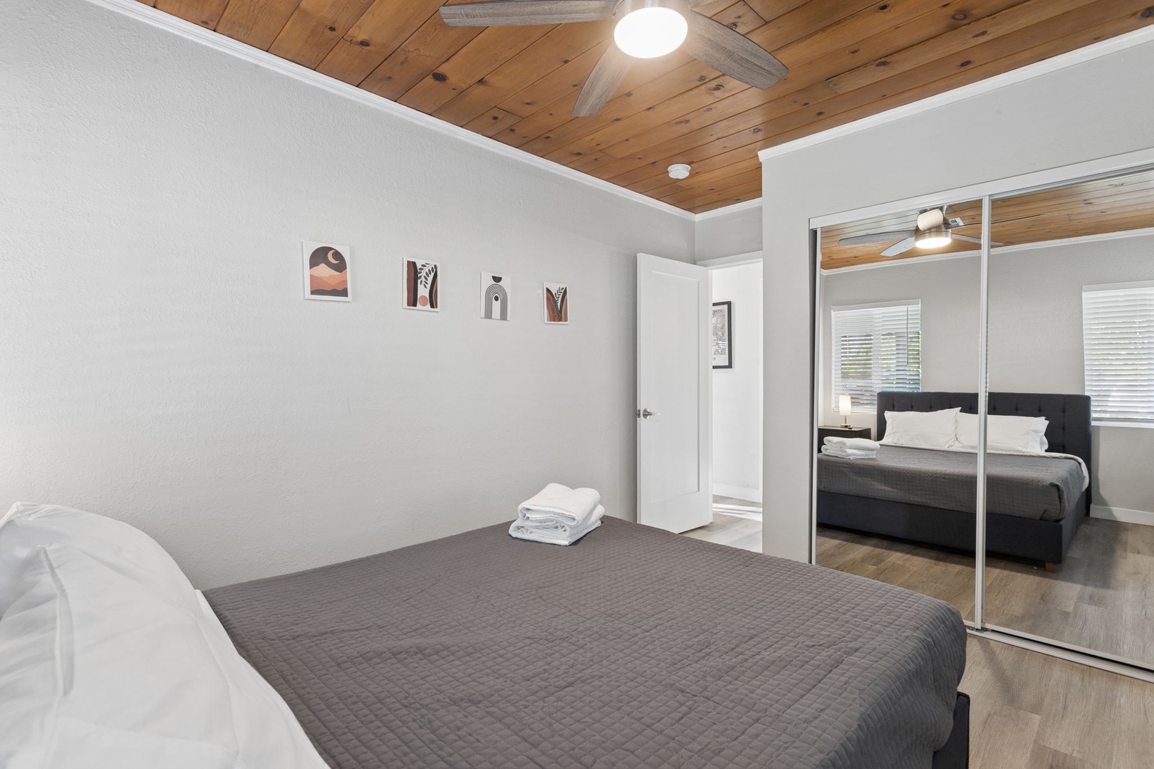 Bedroom 3: One Queen Bed