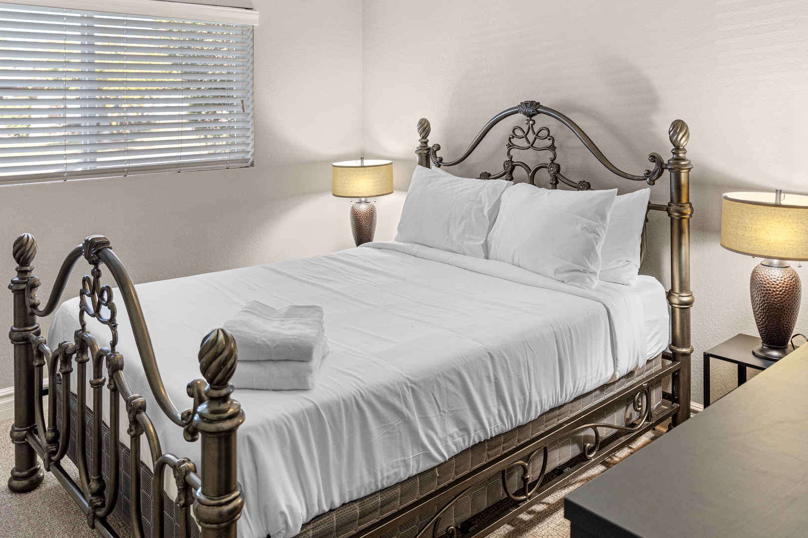 Bedroom 3: One Queen Bed