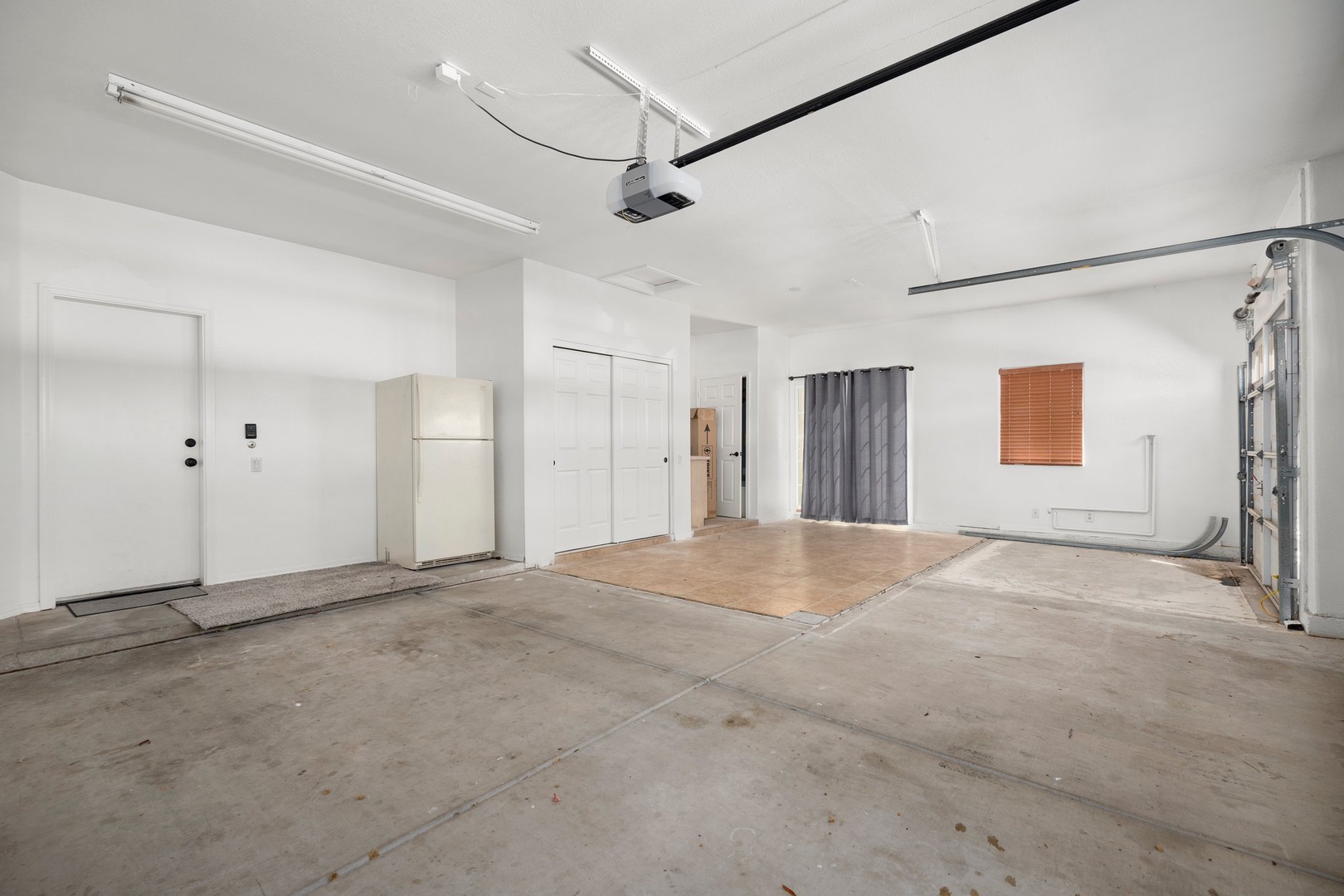 Three car garage