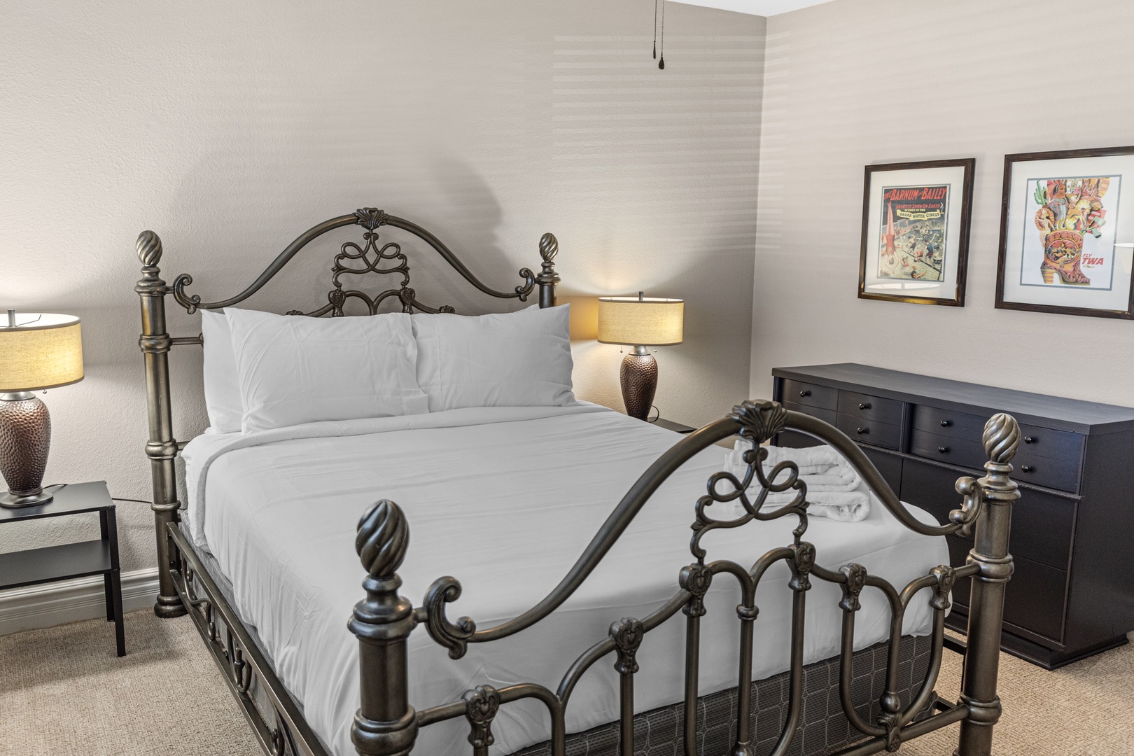 Bedroom 3: One Queen Bed