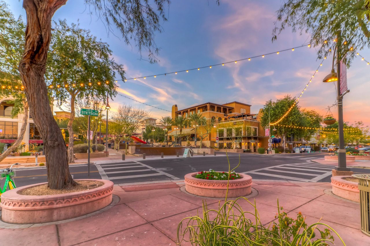 Old Town Scottsdale - just a 4 minute drive from Desert Dream