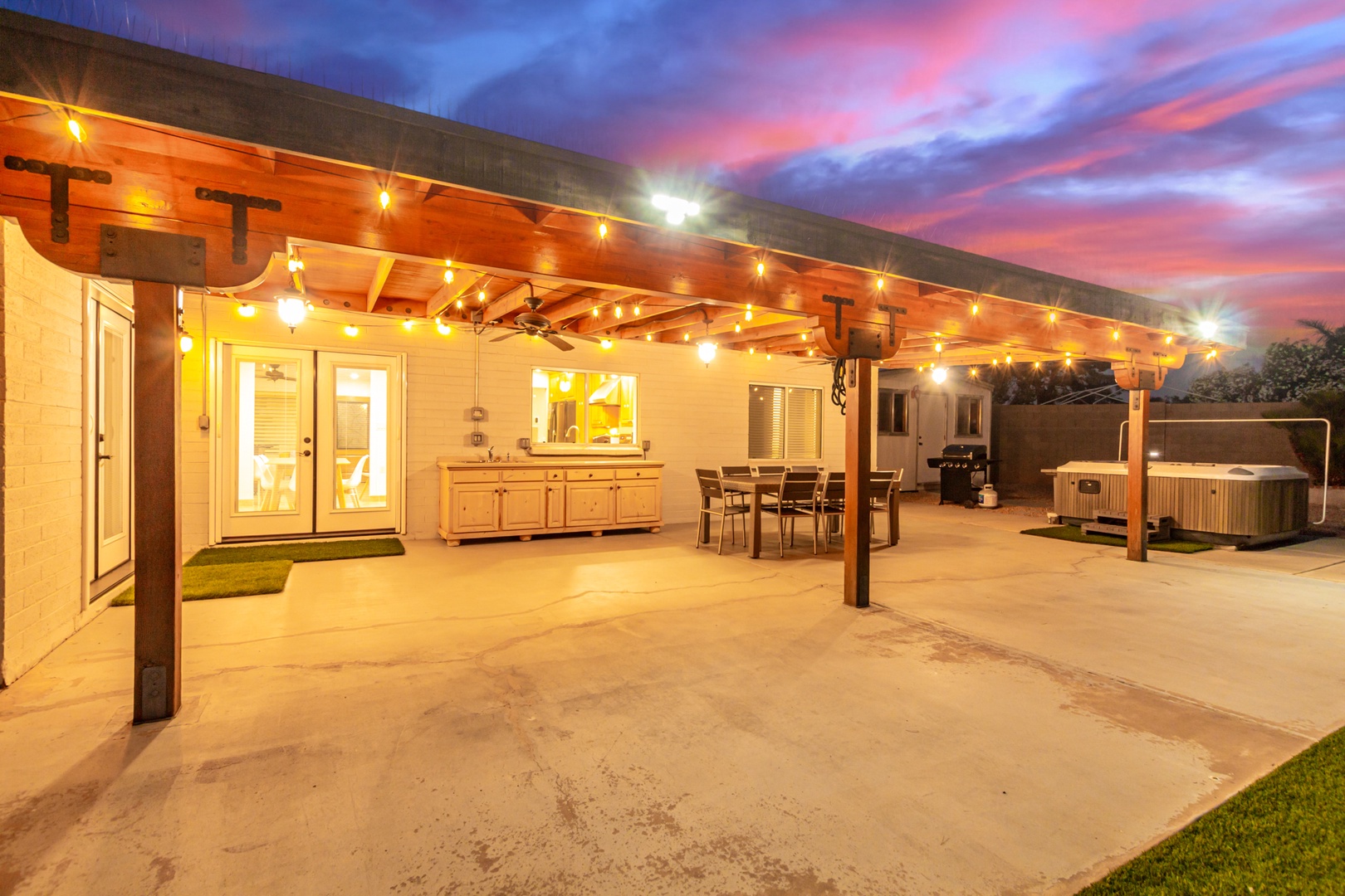 Outdoor patio