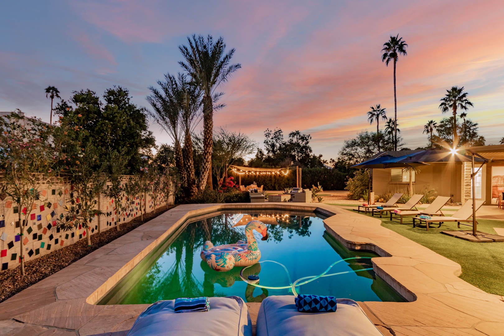 Swimming Pool (heated during winter months, included in nightly rate)