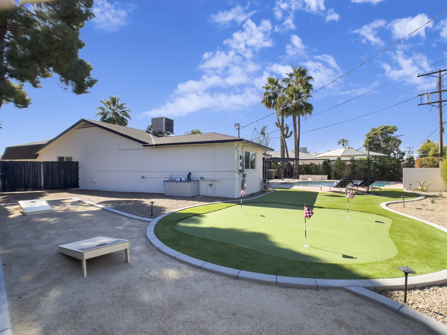 Large Backyard perfect for playing!