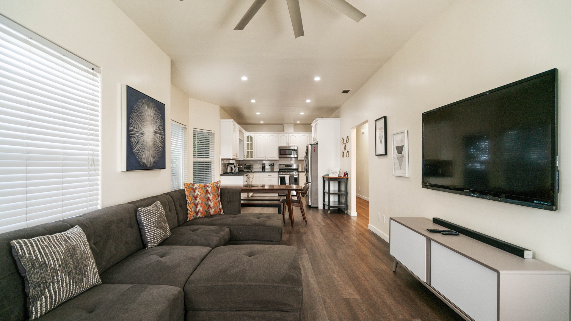 Living Room and Kitchen