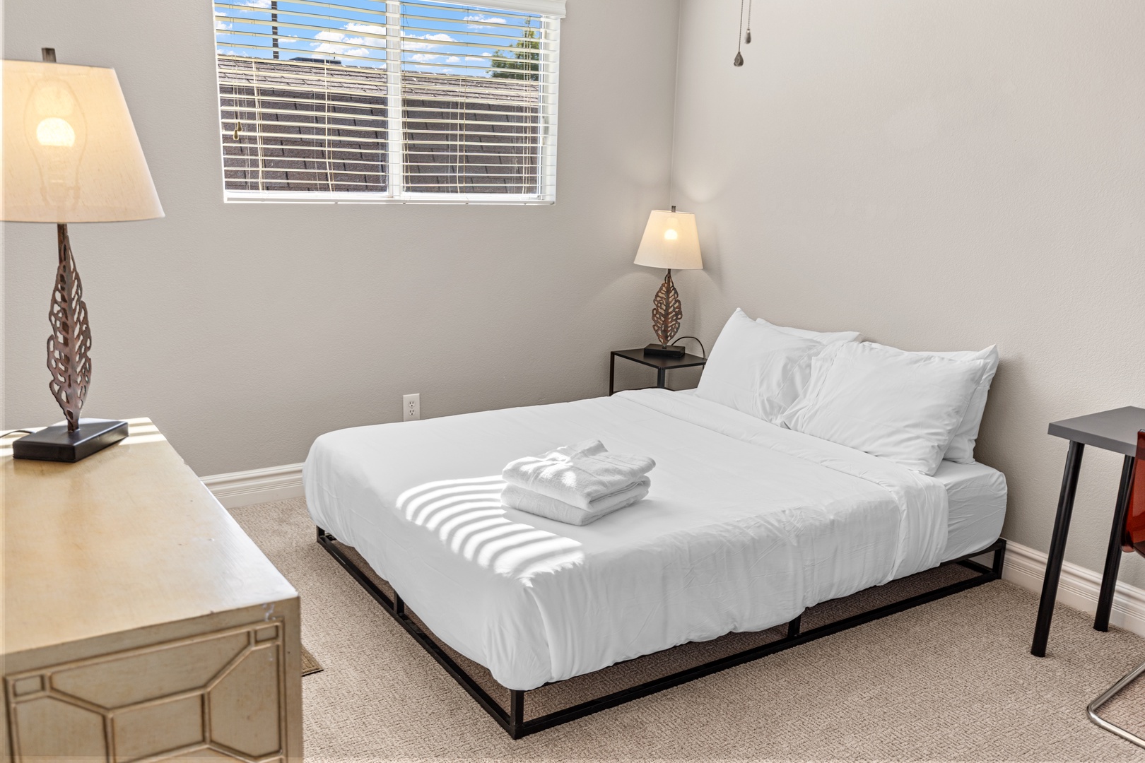 Bedroom 2: One Queen Bed