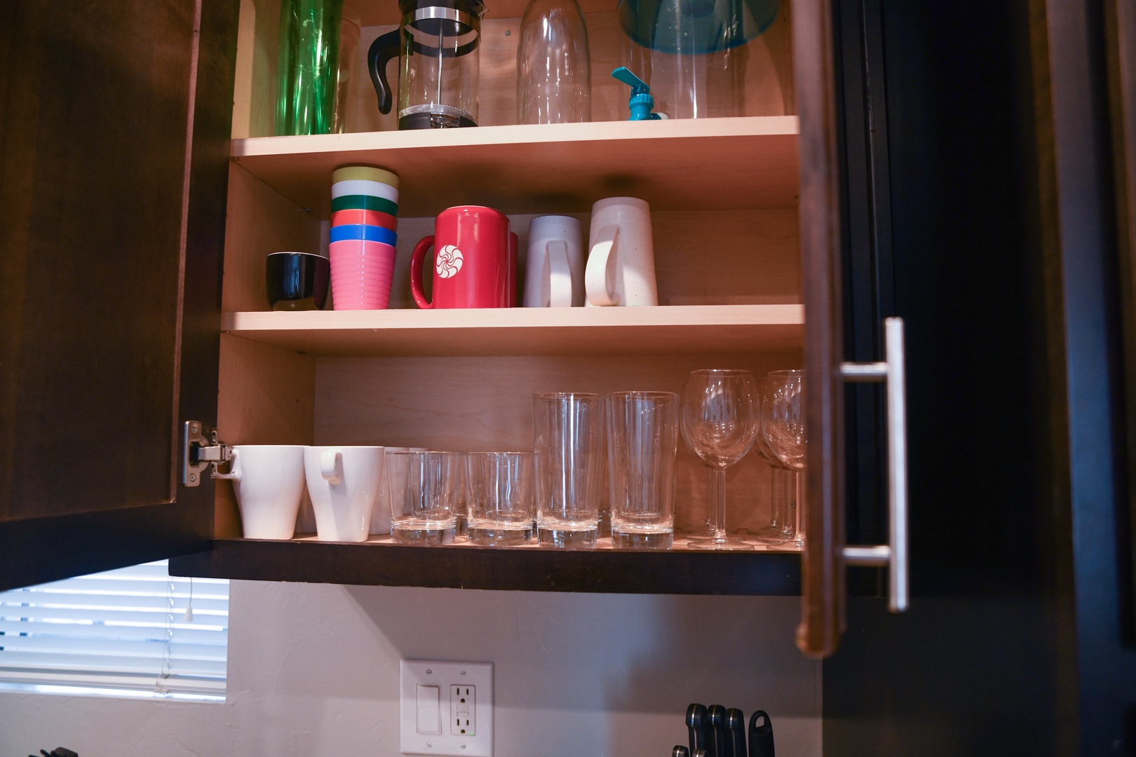 Good stock of glassware for adults and kids!