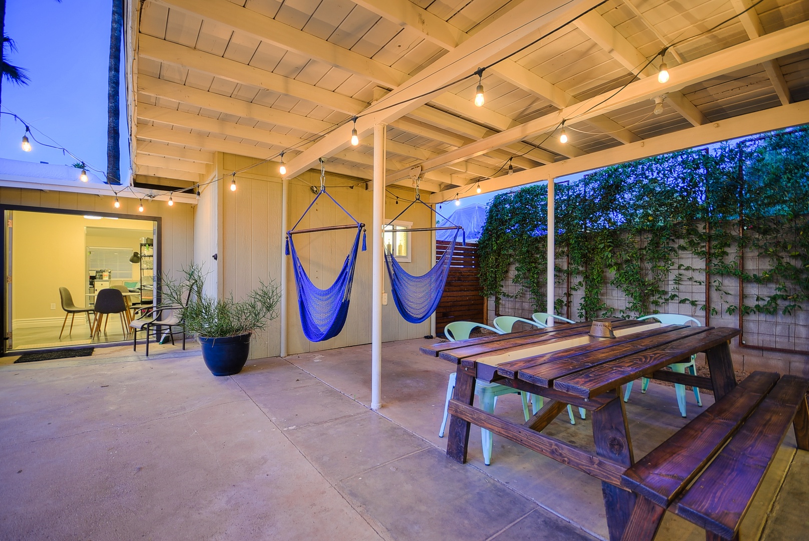 Patio area