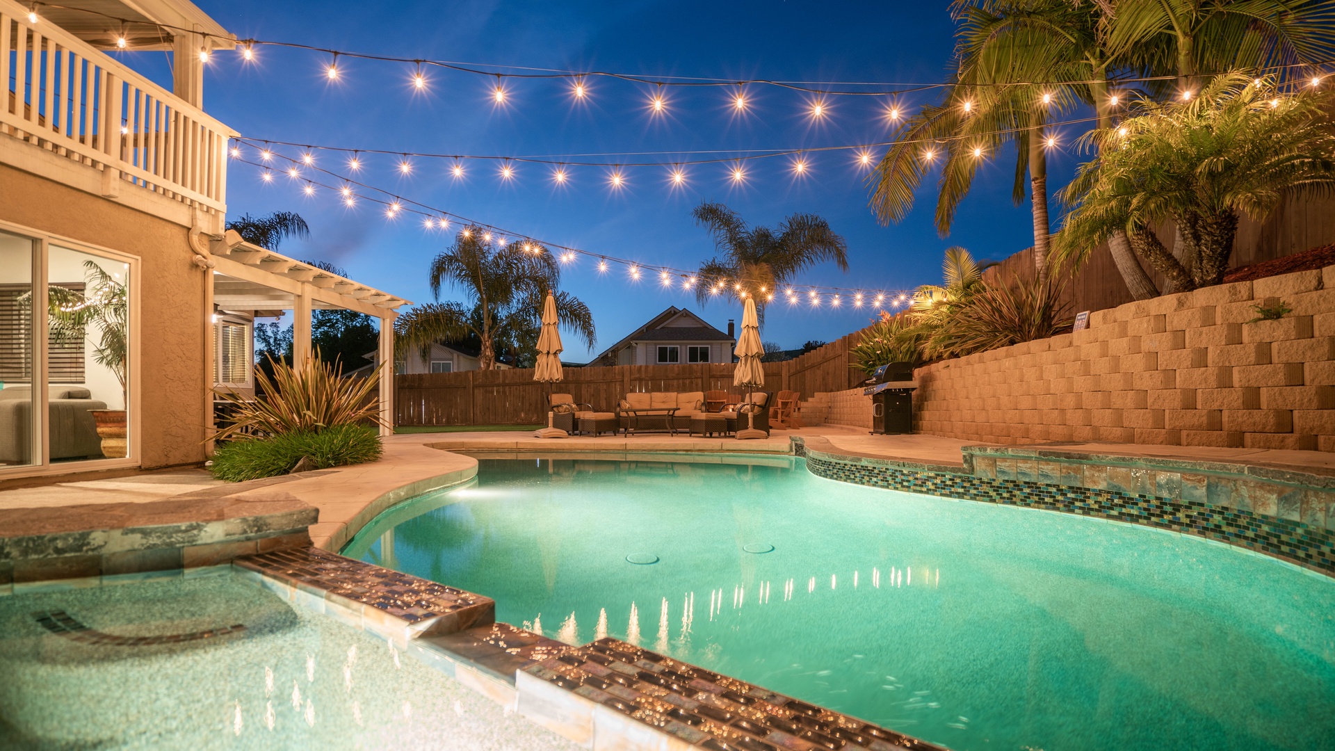 Welcome to your backyard oasis.