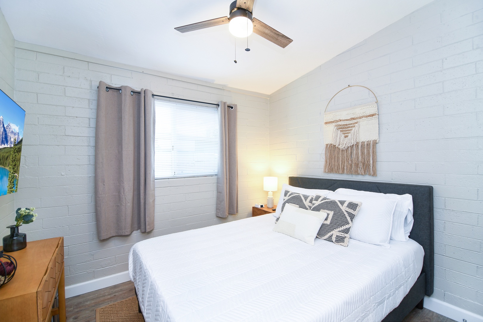 Unit 1 Bedroom 2: Comfortable Queen Bed