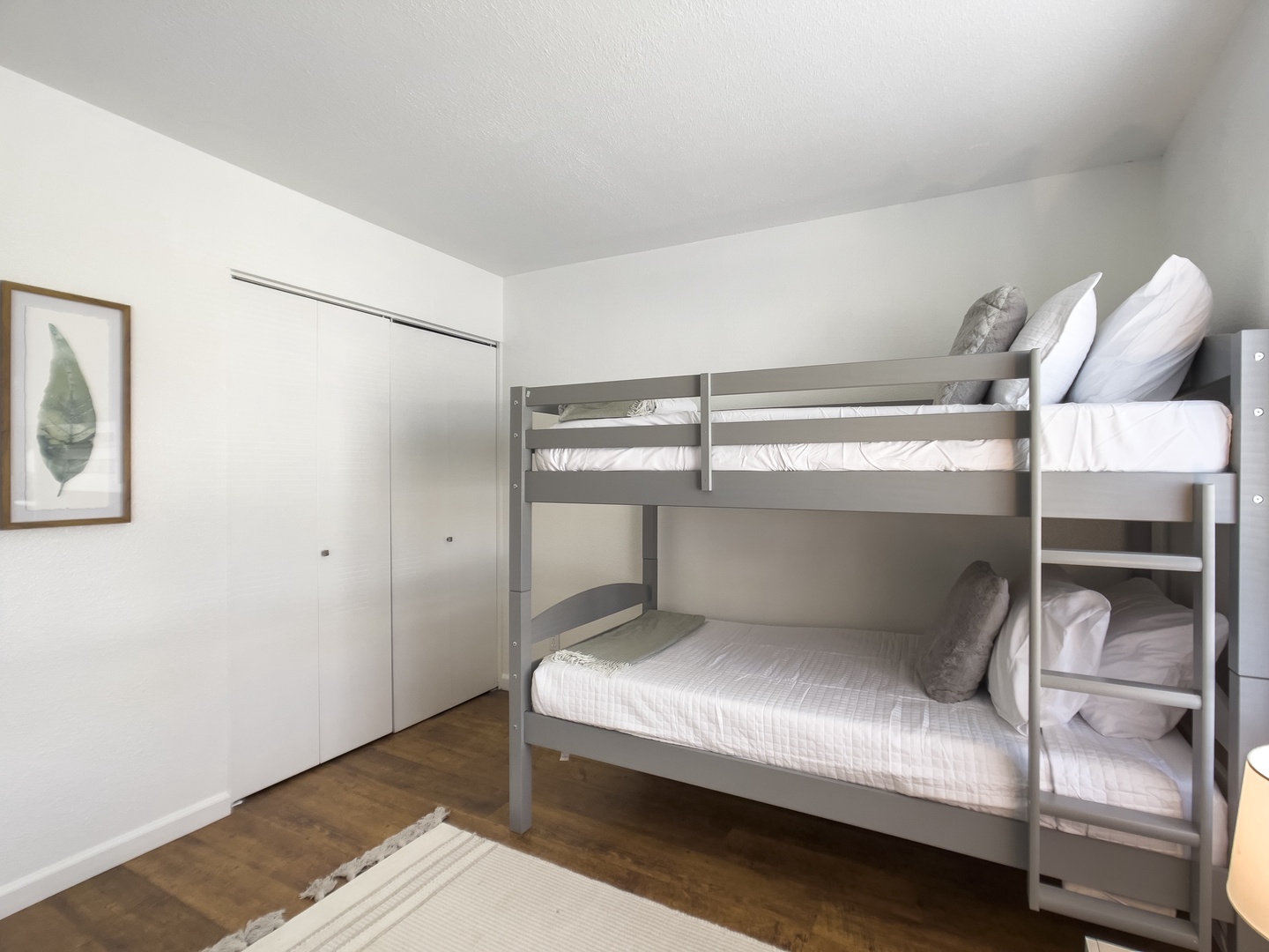 Bedroom 3: One Twin Bunk Bed, One Twin Bed, One Twin Trundle Bed