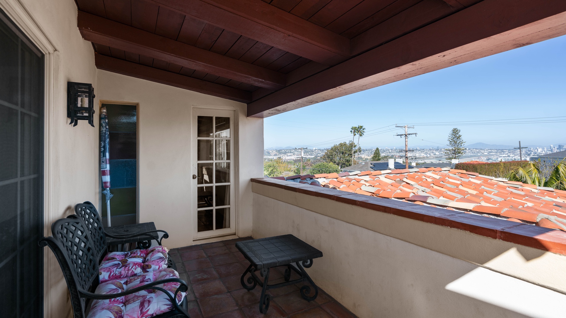 Primary and Bedroom 2 Balcony