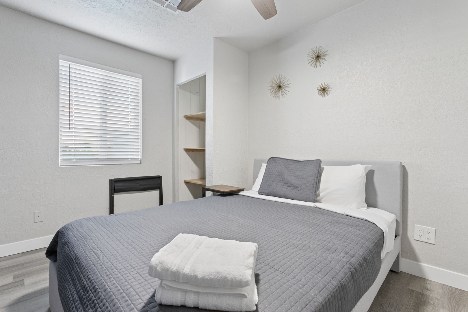 Bedroom 2: One Queen Bed