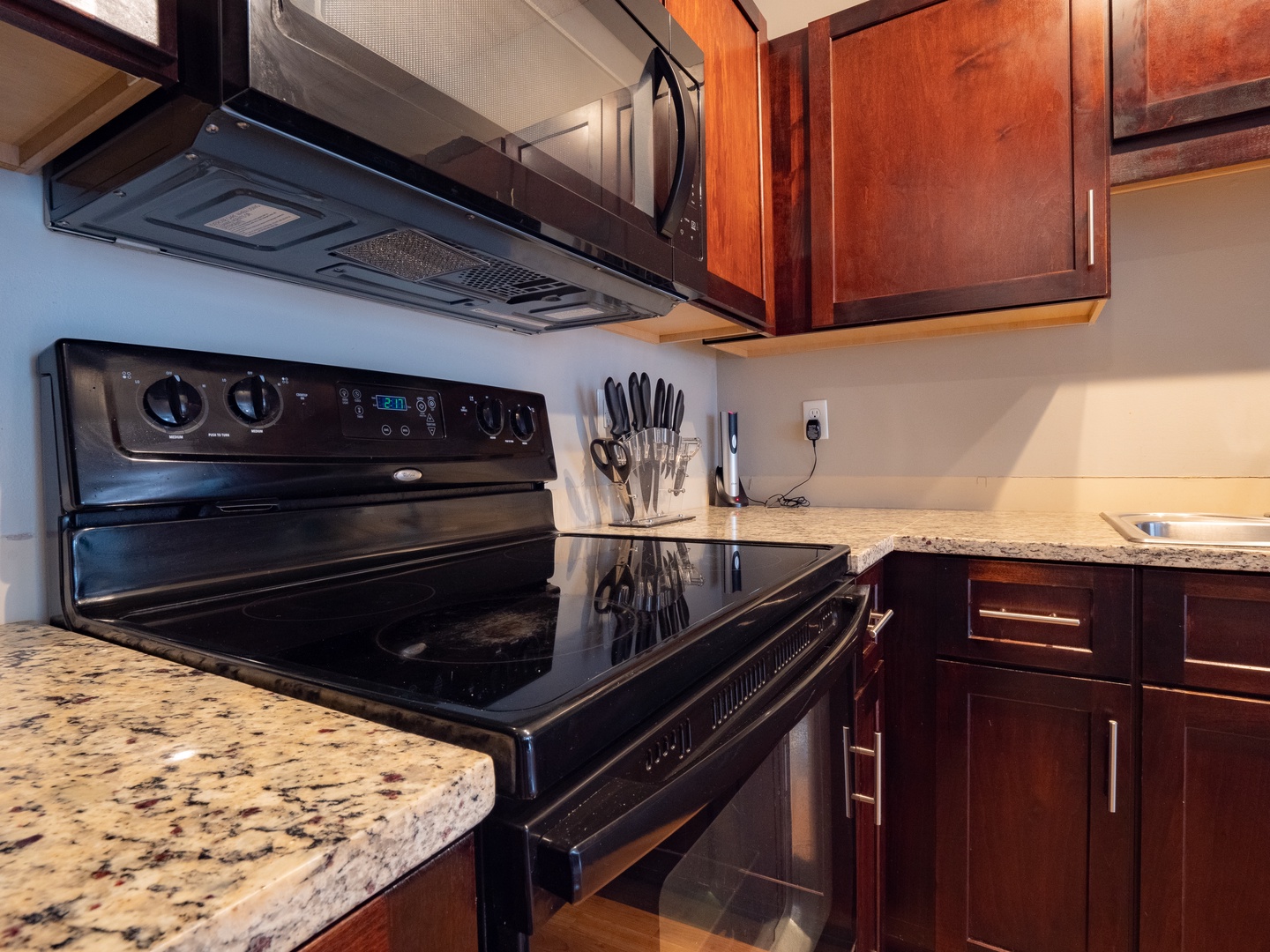 Whip Up Delicious Dishes in the Fully Equipped Kitchen