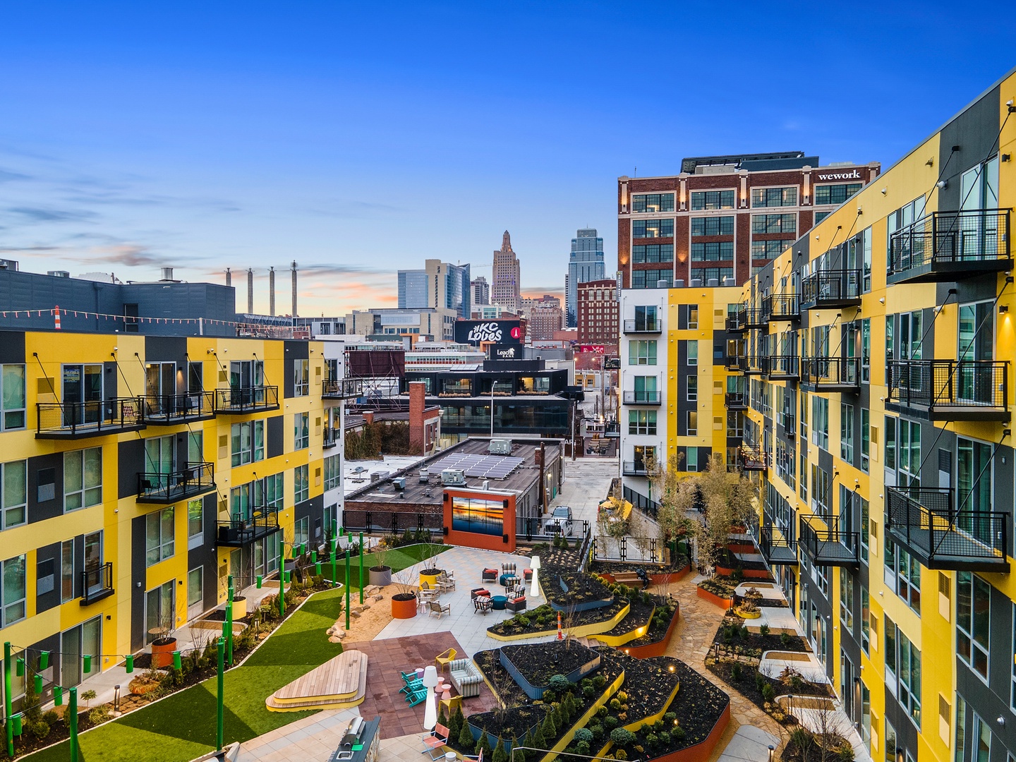 Amazing outdoor view of City Club at Crossroads
