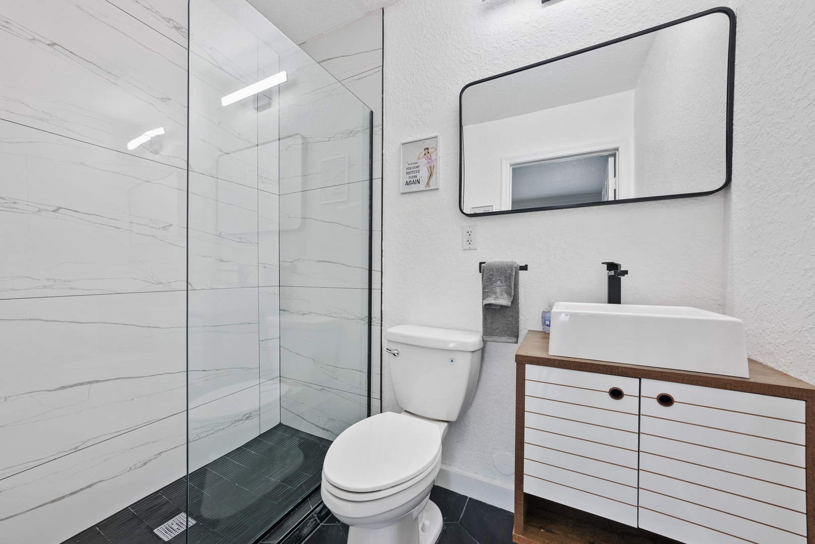 Stylish Bathroom with Modern Fixtures