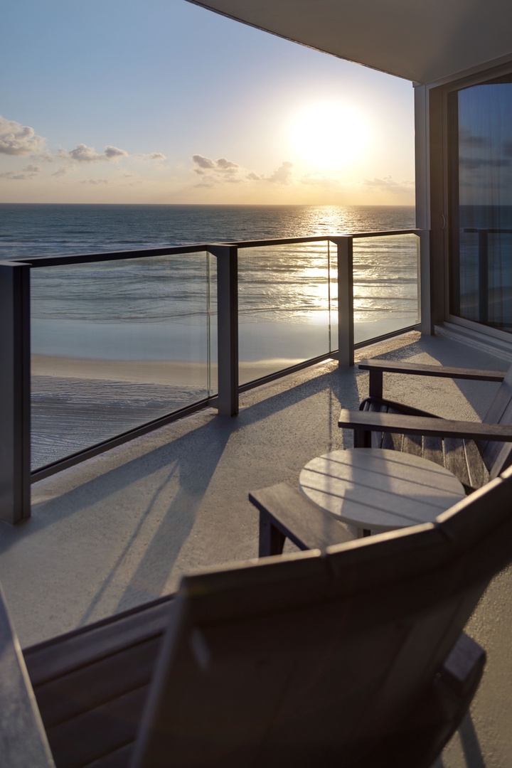 Your Oceanfront Sanctuary: Take in the Views and Fresh Air from Your Balcony