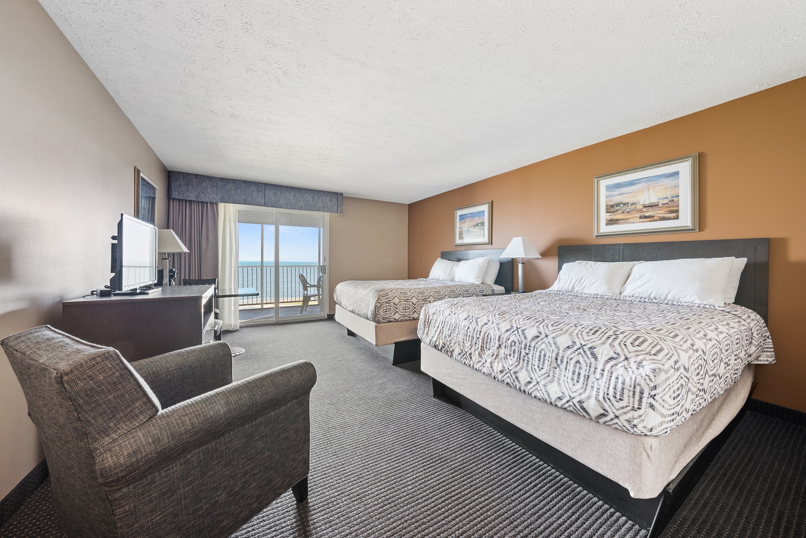 Relax in Style with Double Queen Beds at Bayshore Resort