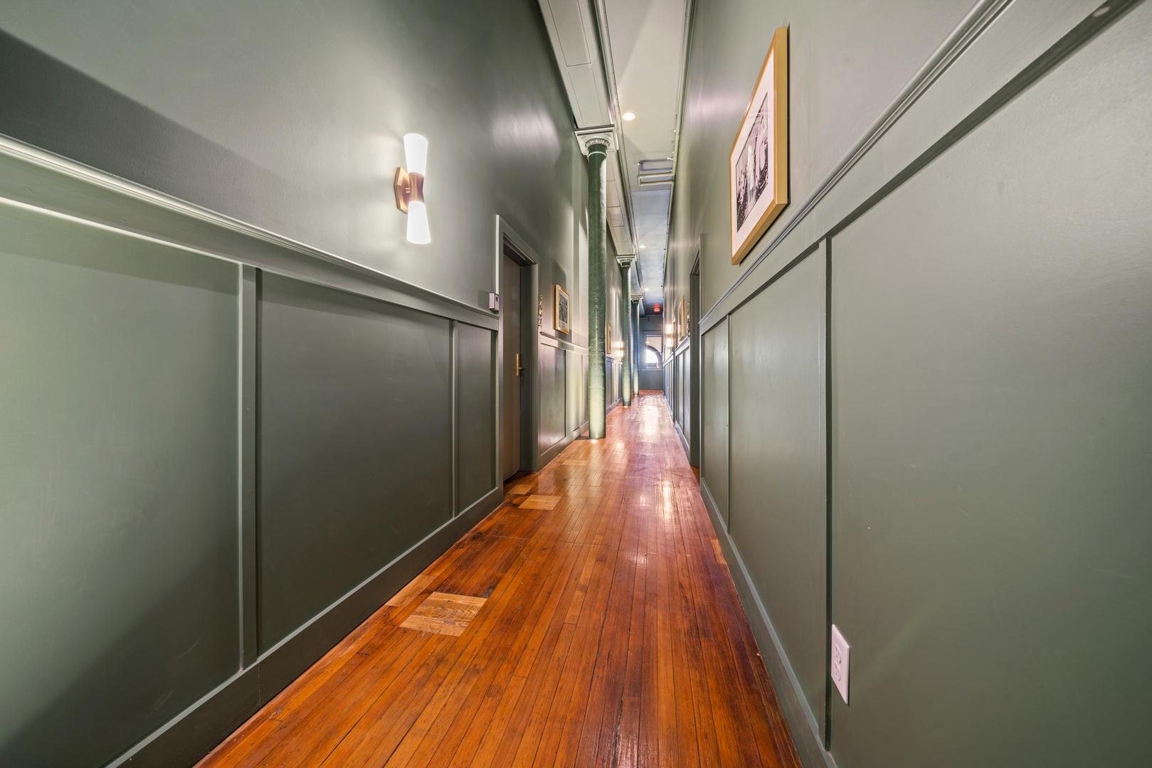 Myers Medical loft hallway