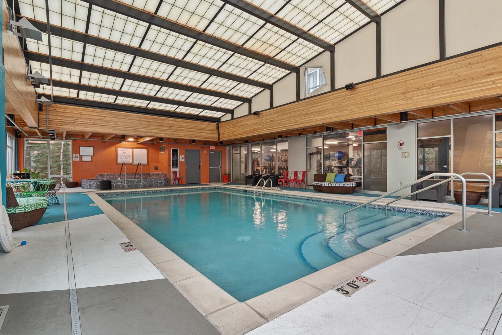 Make a Splash in the Inviting City Club Pool