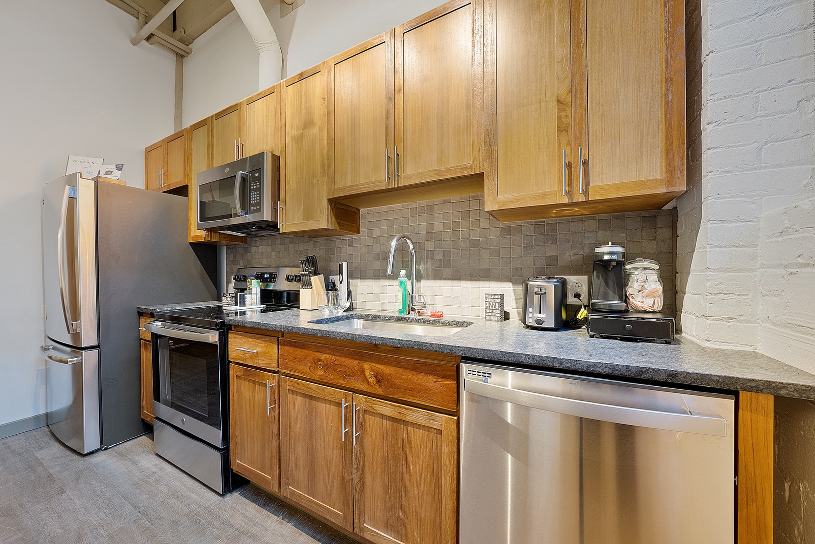 Fully Equipped kitchen at Superior Living
