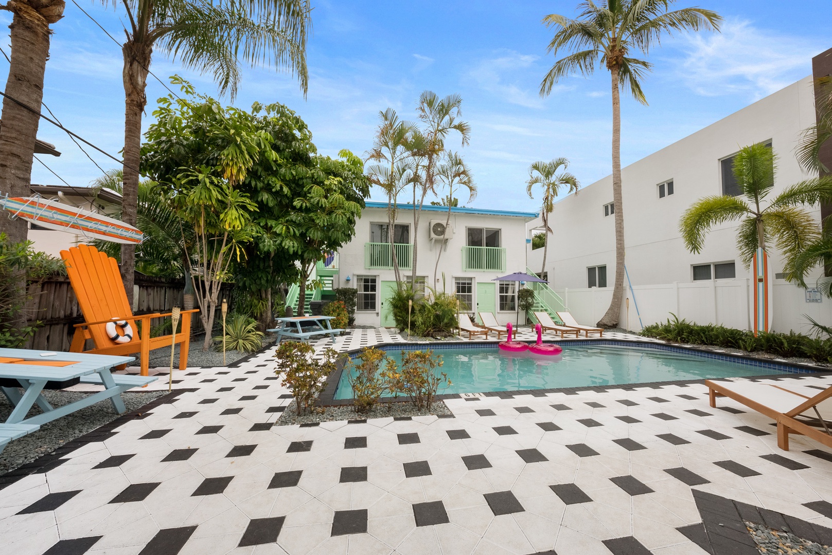 Enjoy the View on the Pool Deck