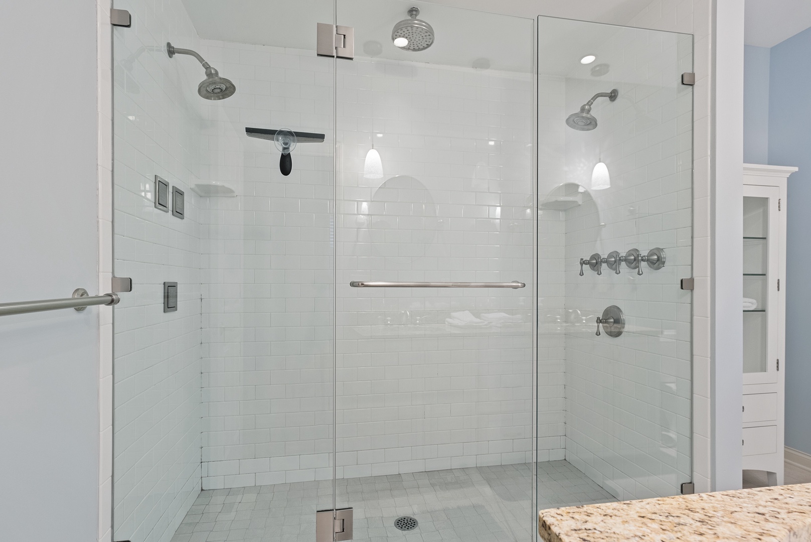 Downtown Cleveland Luxury Rental Home Shower