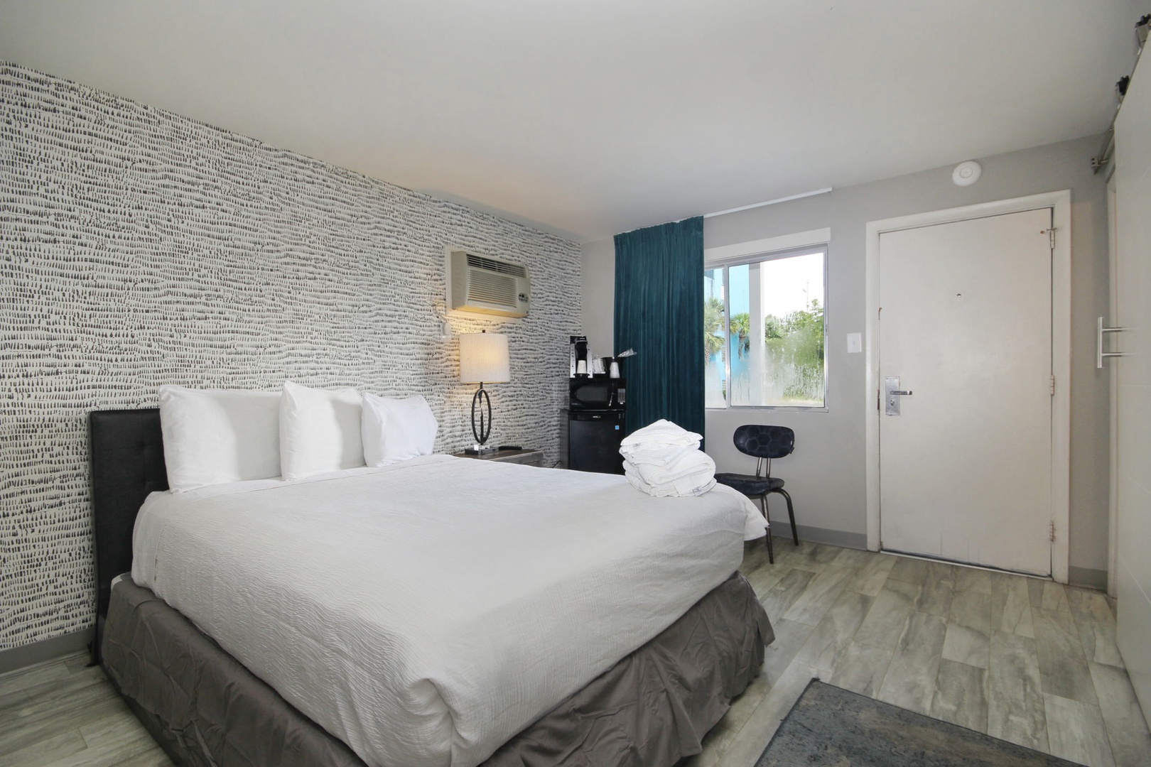 Bedroom designed for a peaceful night's sleep