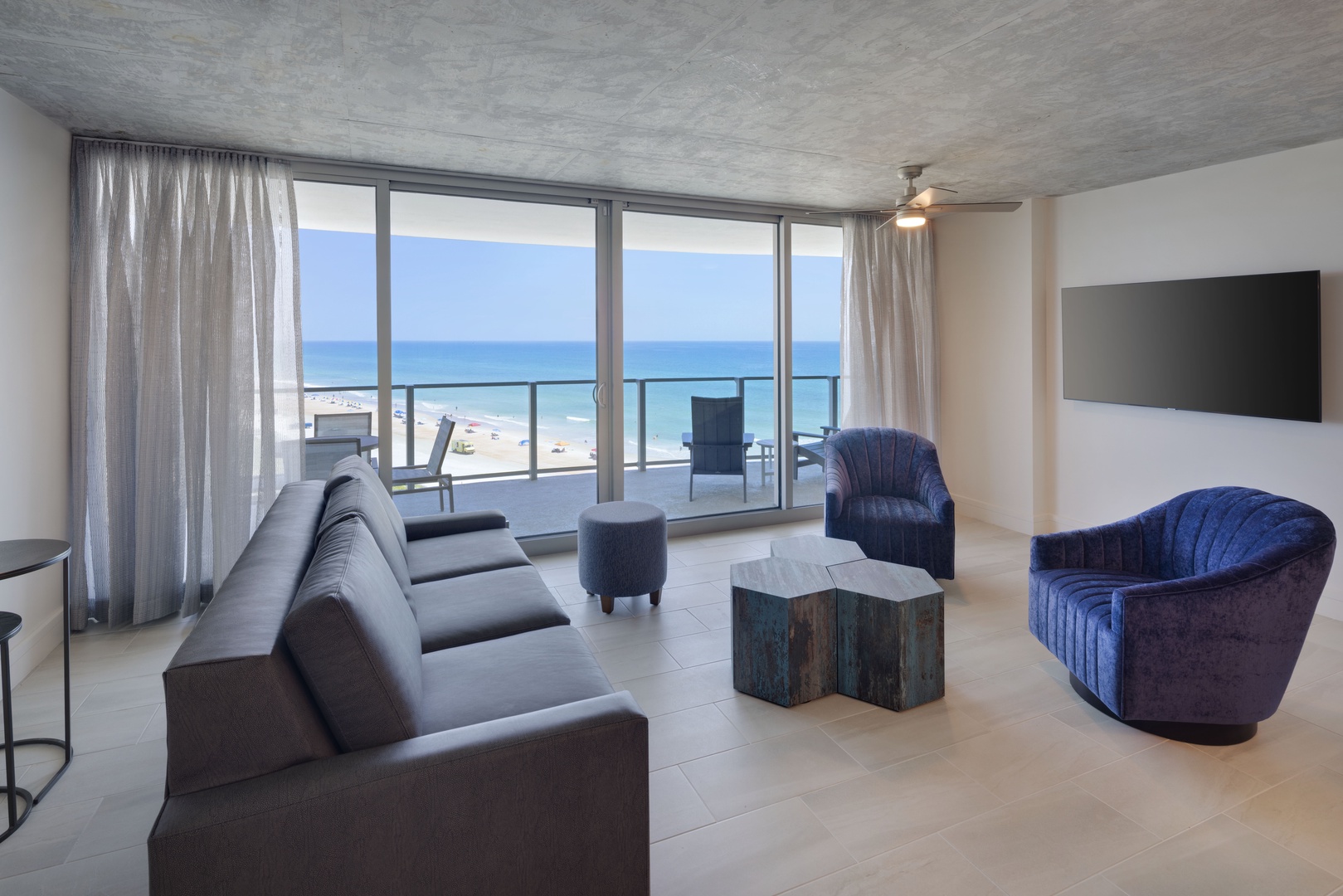 Your Oasis of Tranquility: Immerse Yourself in the Seaview Serenity of the Living Space