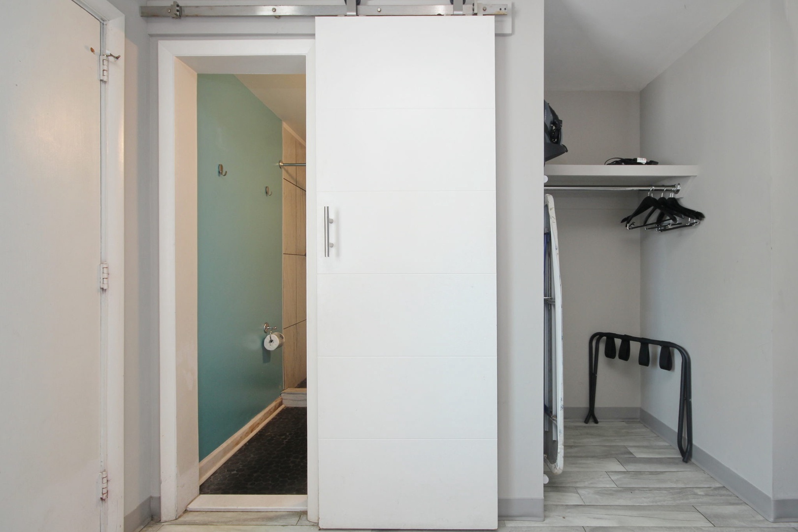 Clean, well-lit bathroom with all essentials
