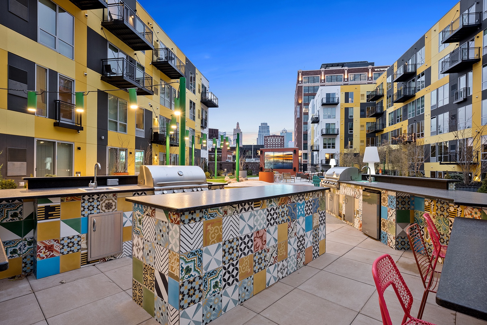 Viking Grill Bar Outdoor Kitchen & Outdoor Theatre & Event Space