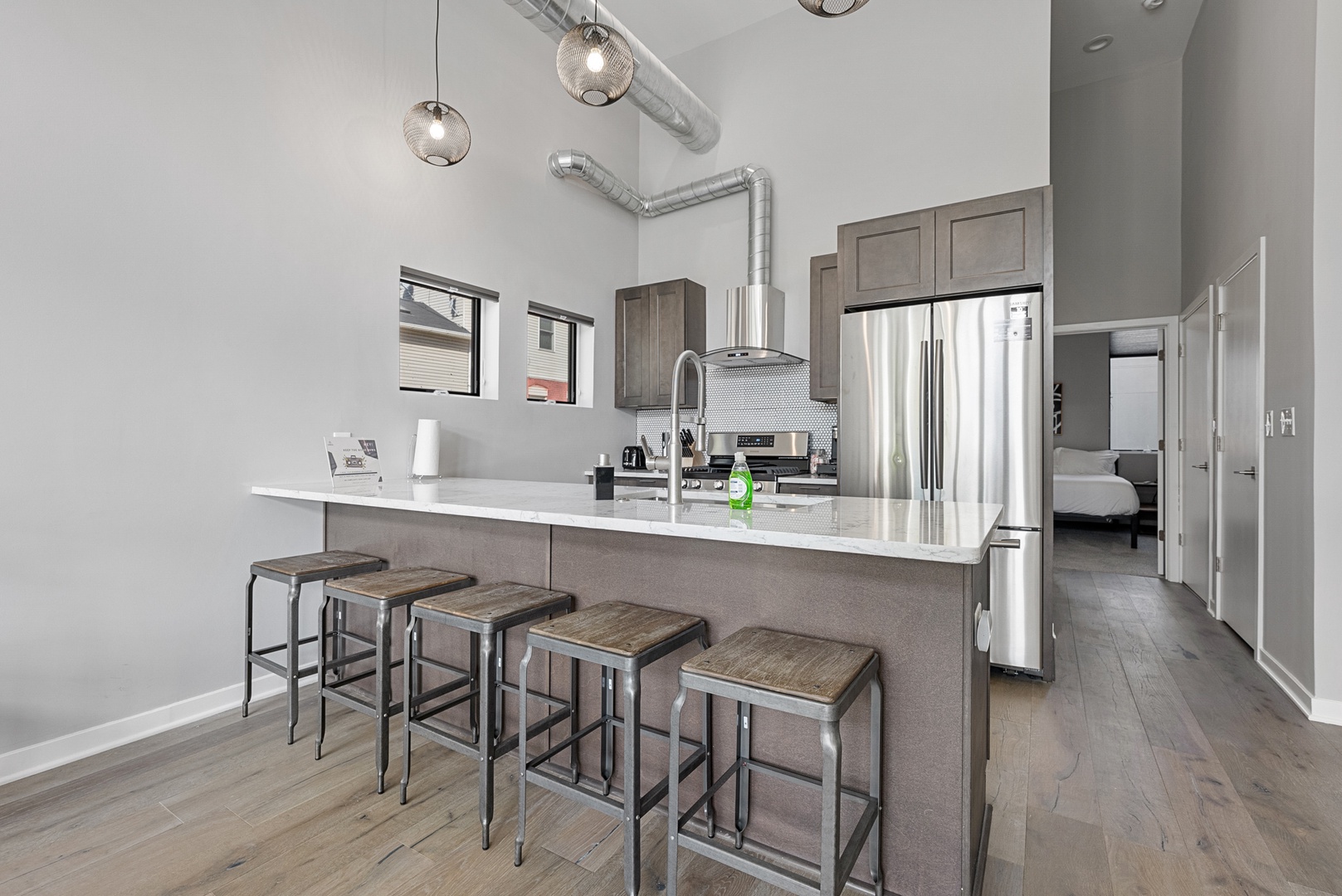 accommodation with modern amenities in Cleveland