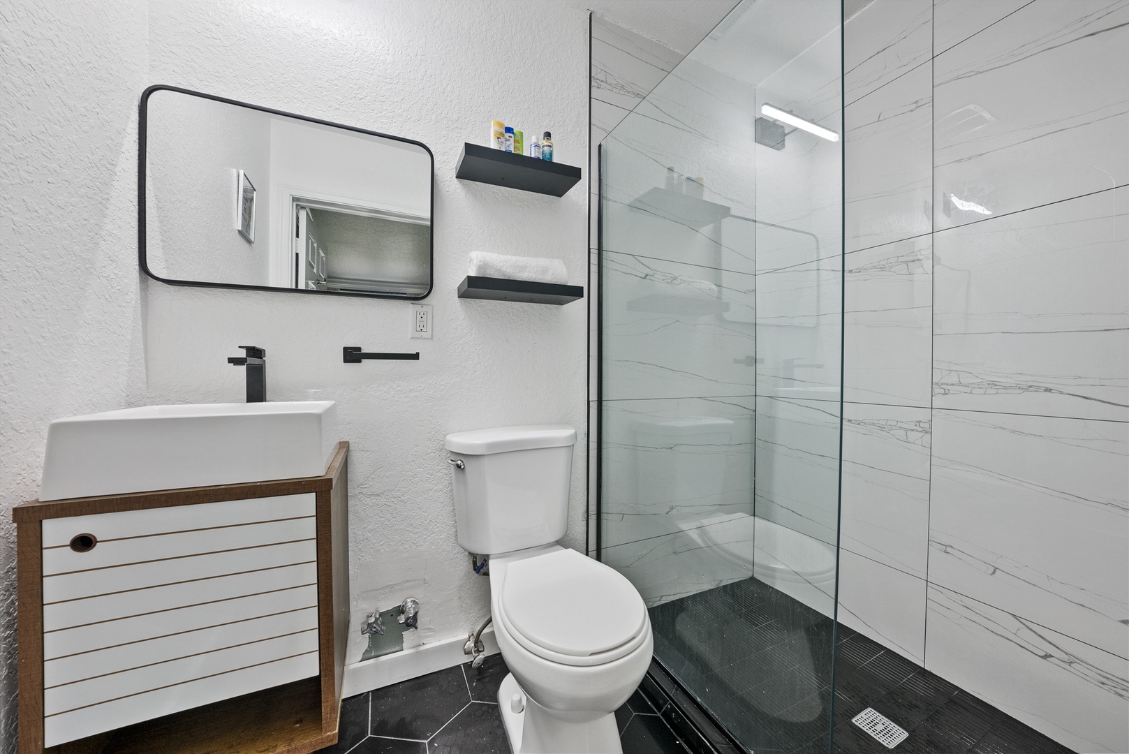 Stylish Bathroom  with Modern Fixtures