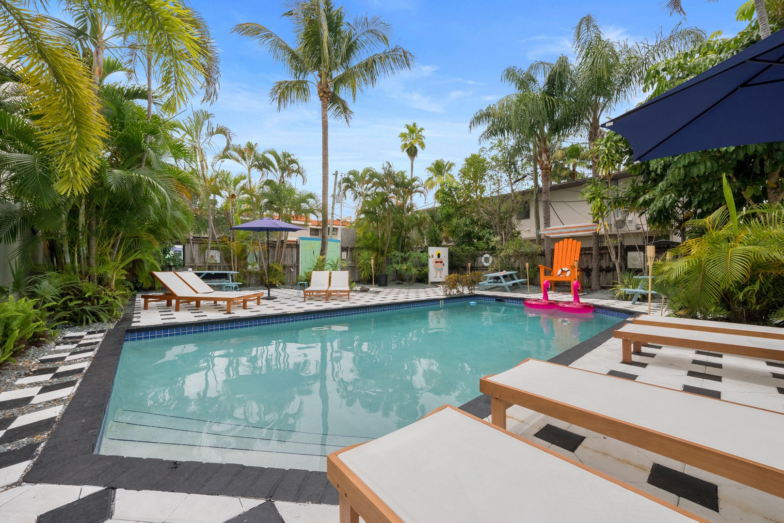 Enjoy the View on the Pool Deck