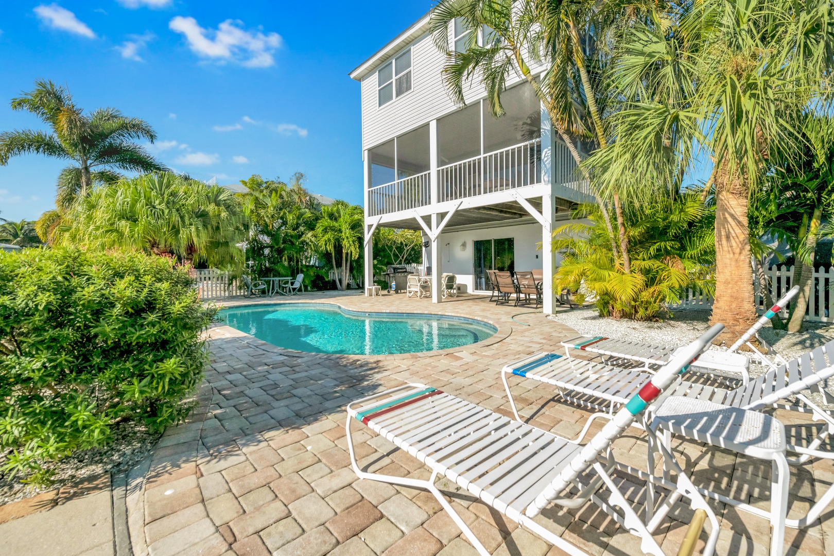 Open Pool Deck with Plenty of Seating