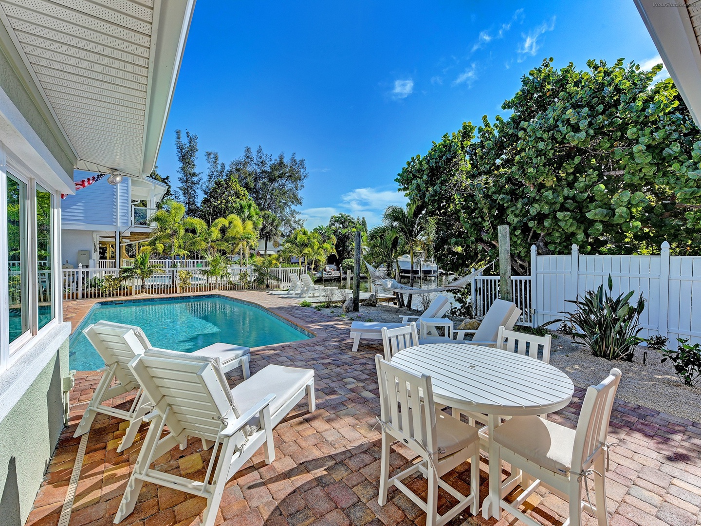 Private Pool and Seating