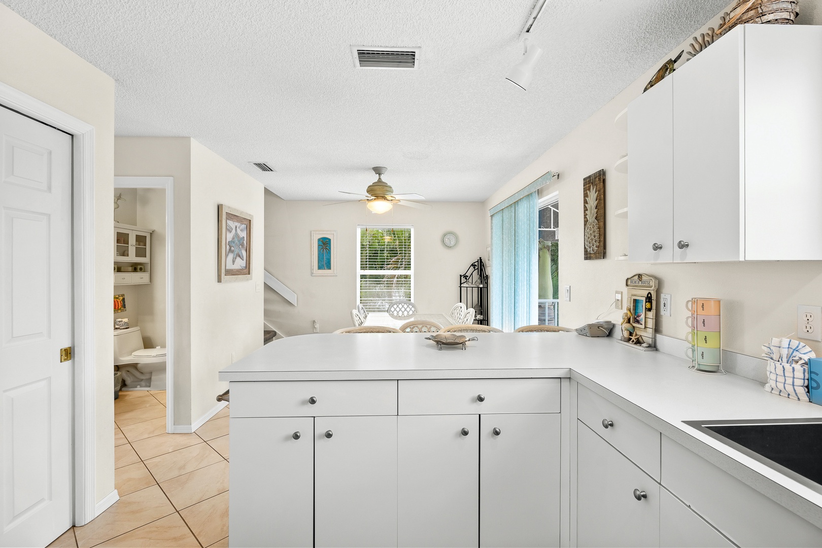 Open Kitchen and Dining Nook