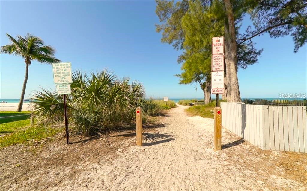 Beach access at 71st St - One Block Away!