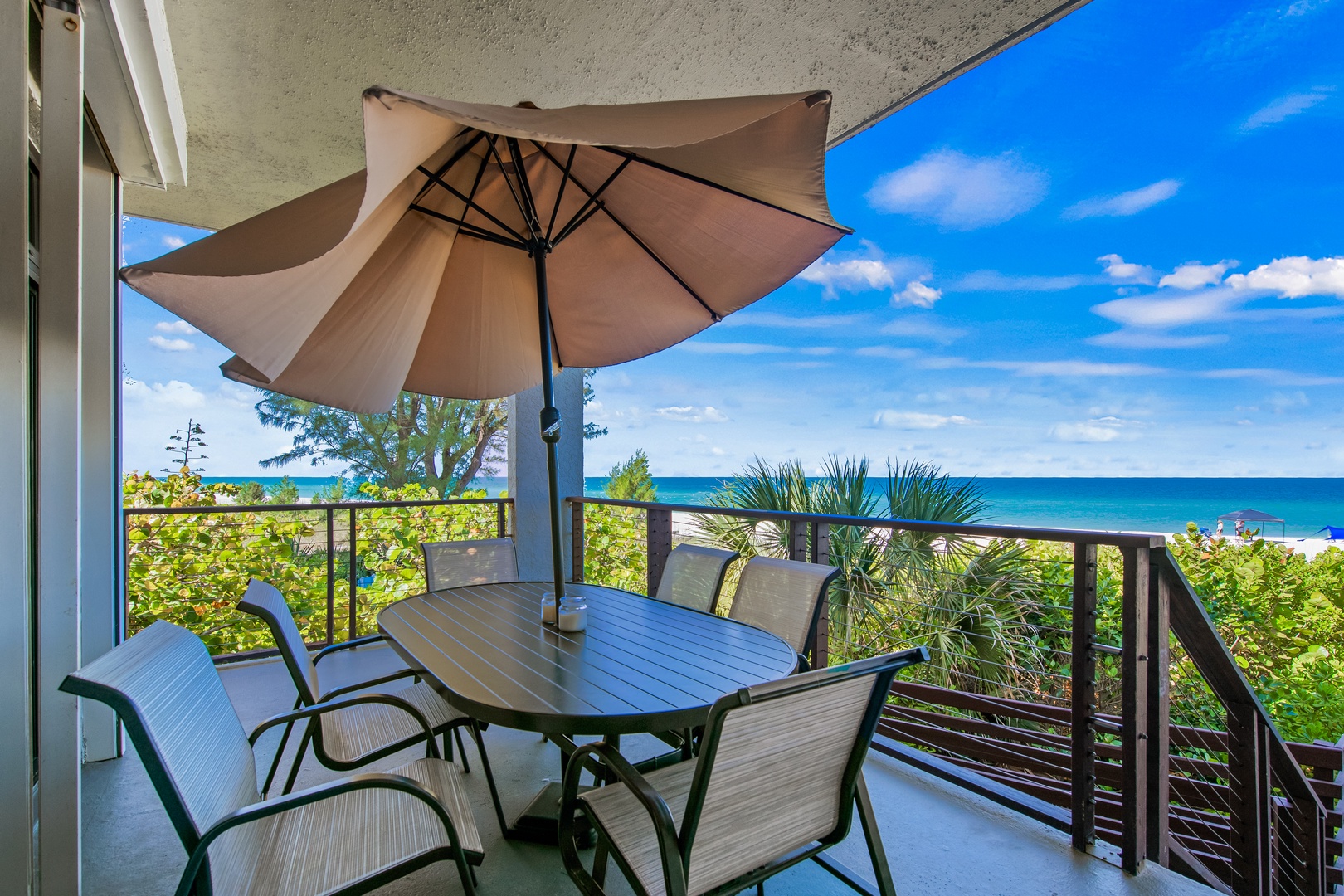 Private Patio - Gulf Views