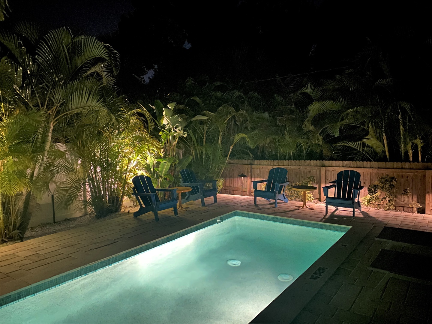 Pool - Nighttime Lighting