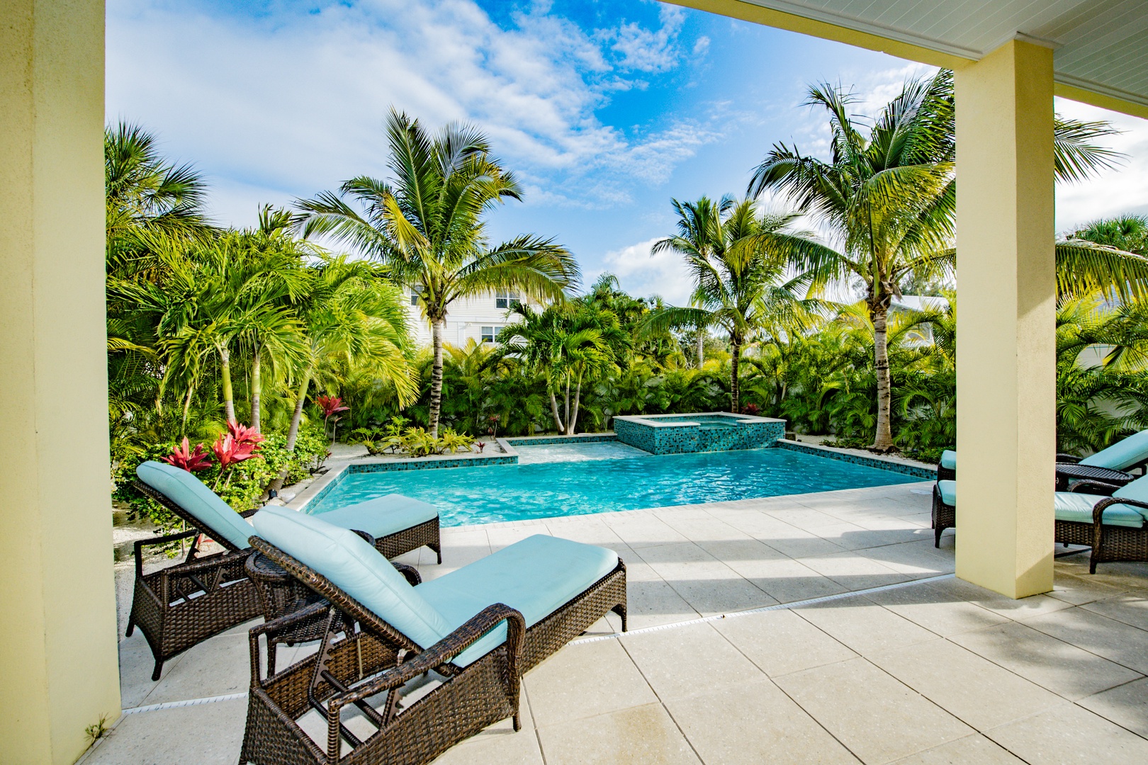 Poolside Lounging